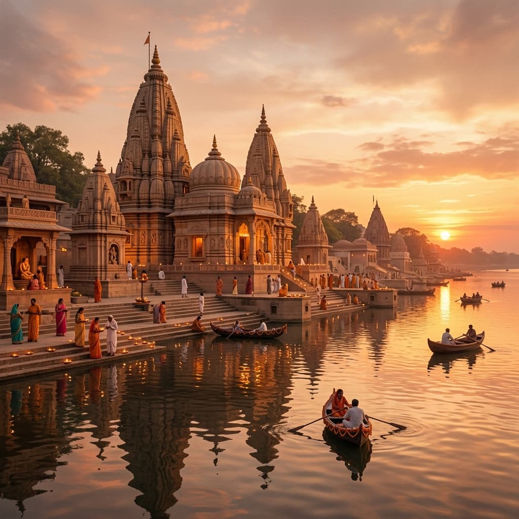 Riverside Temple Babrala